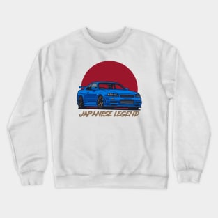 R34 GTR Skyline Crewneck Sweatshirt